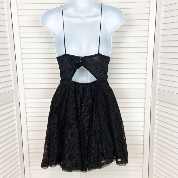 Urban Outfitters Kimchi Blue Lace Fit & Flare Mini Dress | Size M - Picture 6 of 11